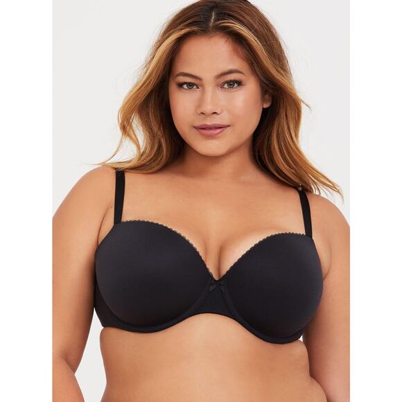 Torrid Curve Body T-Shirt Lightly Lined Smooth Straight Back Bra Size 42DDD - Picture 1 of 5